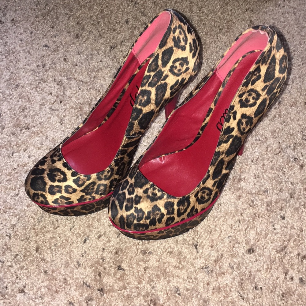 Cheetah Heels